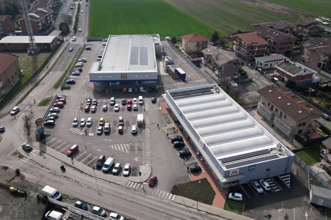 Flecchia Parco Commerciale Leinì titolo