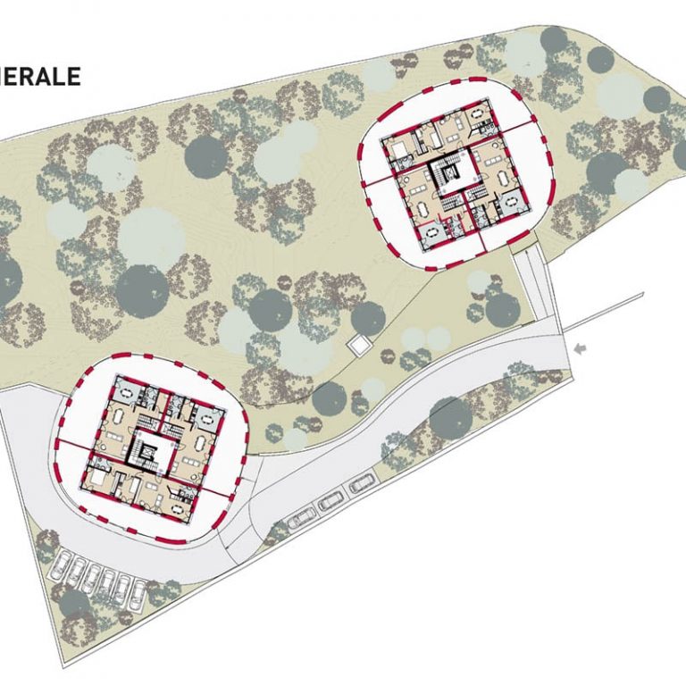 Flecchia Le Balze planimetria