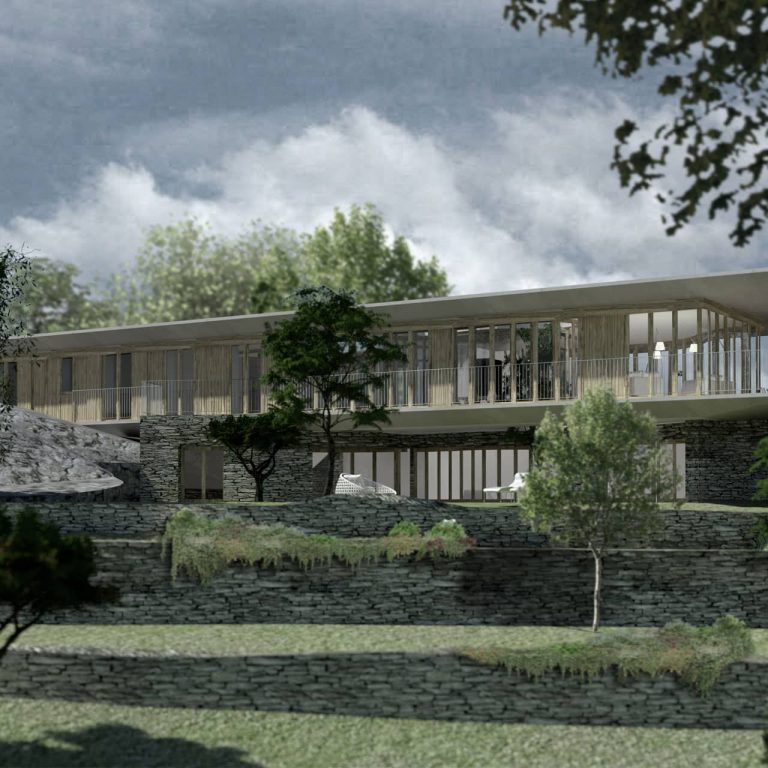 Flecchia Casa sulla Roccia titolo